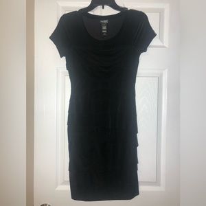 Bisou Bisou Michelle Bohbot - Bandage Black Bodycon Dress- EUC